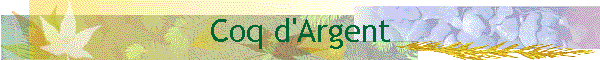 Coq d'Argent